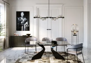 Matot>KARE Design Cosmo Grey Fur Lampaantalja Matto 200x300cm