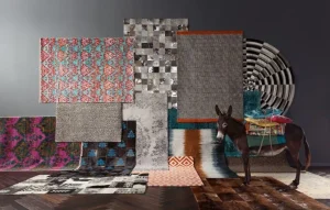 Matot>KARE Design Cosmo Grey Fur Lampaantalja Matto 200x300cm