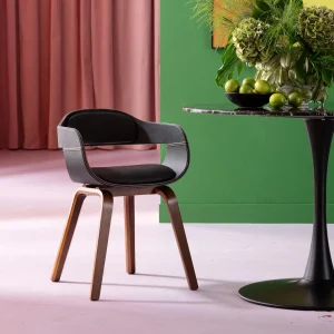 Tuolit>KARE Design Costa Walnut Tuoli Käsinojilla, Pähkinä