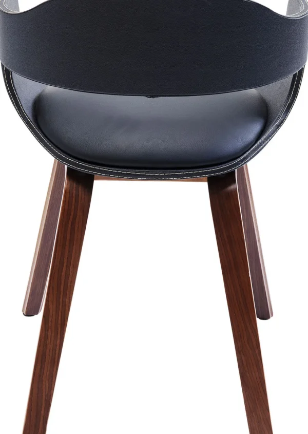 Tuolit>KARE Design Costa Walnut Tuoli Käsinojilla, Pähkinä