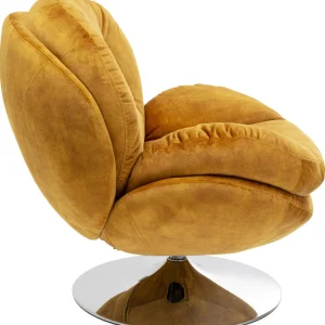 Nojatuolit>KARE Design Cosy Amber Pyörivä Nojatuoli, Meripihka