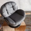 Nojatuolit>KARE Design Cosy Grey Pyörivä Nojatuoli, Harmaa