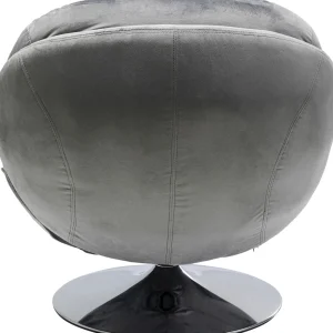 Nojatuolit>KARE Design Cosy Grey Pyörivä Nojatuoli, Harmaa