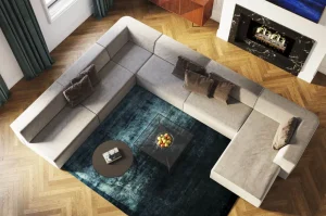 Matot>KARE Design Cosy Ocean Matto 200x300cm