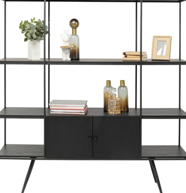 Hyllyt>KARE Design Cosy Sixties Hylly Musta 180x183cm