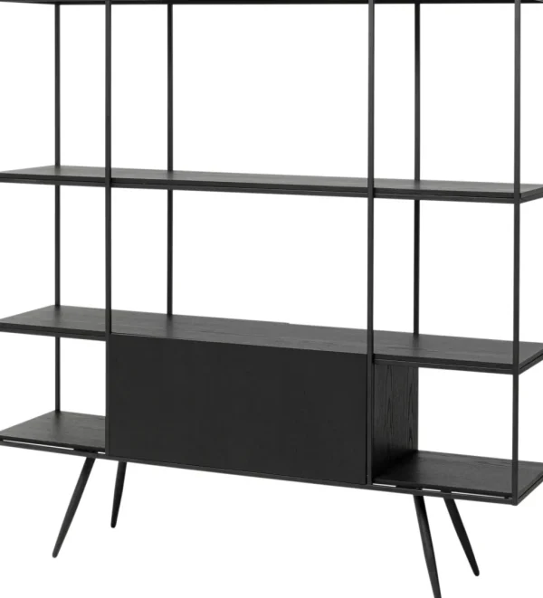 Hyllyt>KARE Design Cosy Sixties Hylly Musta 180x183cm