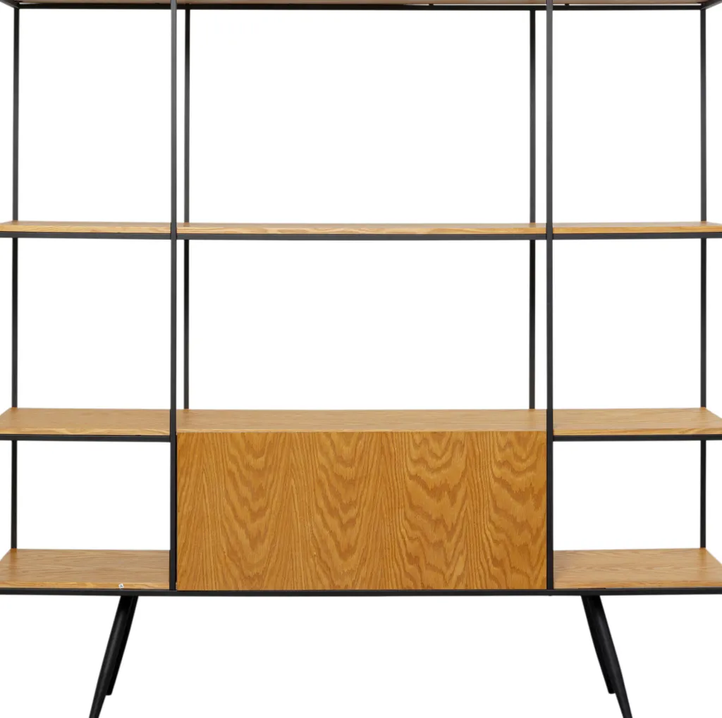 cosy_sixties_nature_hylly_kirjahylly_xcm_3.webp Hyllyt>KARE Design Cosy Sixties Nature Hylly, Kirjahylly 180x183cm
