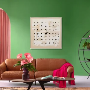 Taulut | Olohuone>KARE Design Creative Dots Kehystetty Taulu 120x120cm
