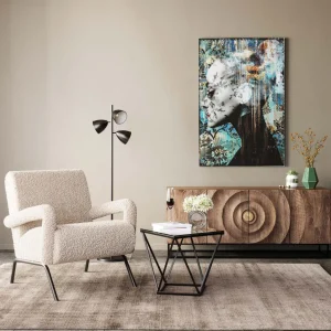 Sohvapöydät>KARE Design Cristallo Sivupöytä, Musta 50x50cm