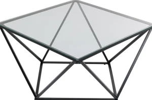 Sohvapöydät>KARE Design Cristallo Sohvapöytä, Musta 80x80cm