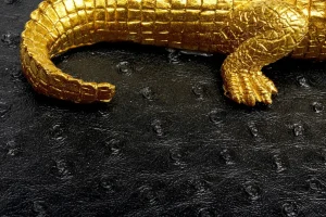 Korurasiat>KARE Design Crocodile Krokotiili Rasiat Musta (2/Setti)
