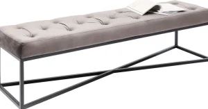 Penkit>KARE Design Crossover Penkki Harmaa/musta 150x40cm