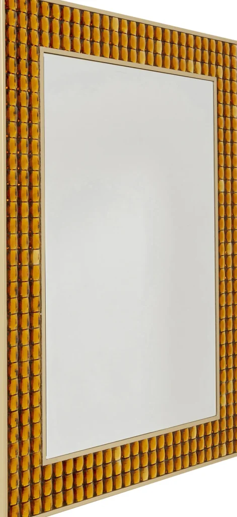 Peilit>KARE Design Crystals Seinäpeili, Messinki 80x100cm