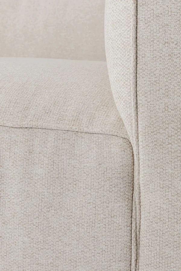 Sohvat>KARE Design Cubetto Sohva 3-istuttava - Kermanvärinen 220cm
