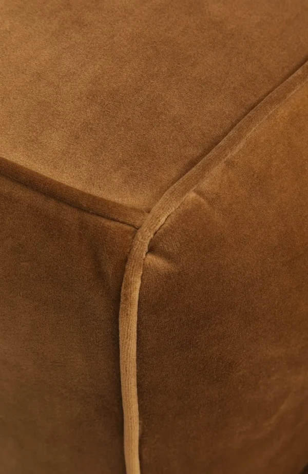 Sohvat>KARE Design Cubetto Sohva, 3-istuttava, Samettia, Ruskea 220cm