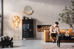 Sohvat>KARE Design Cubetto Sohva, 3-istuttava, Samettia, Ruskea 220cm