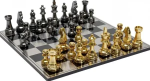 Jalalliset Koriste-Esineet>KARE Design Deco Chess Shakkipeli Koriste-esine 60x60cm