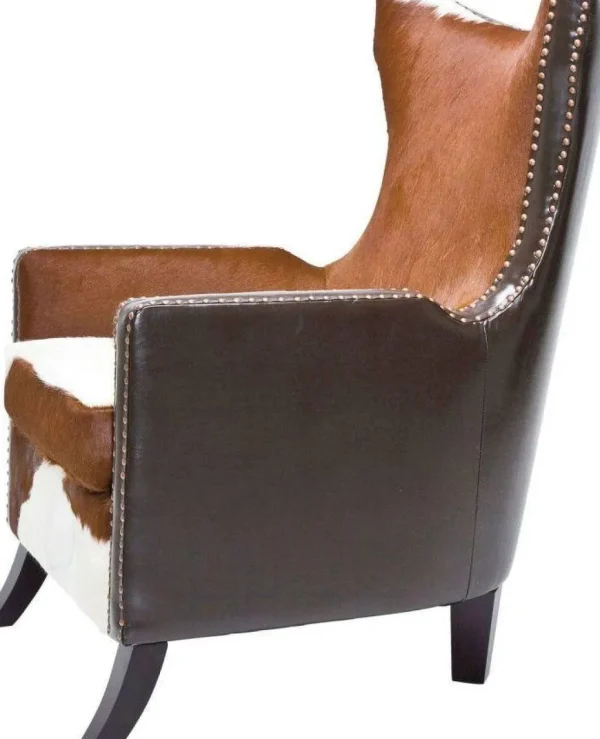 Nojatuolit>KARE Design Denver Cow Nojatuoli, Lehmännahka