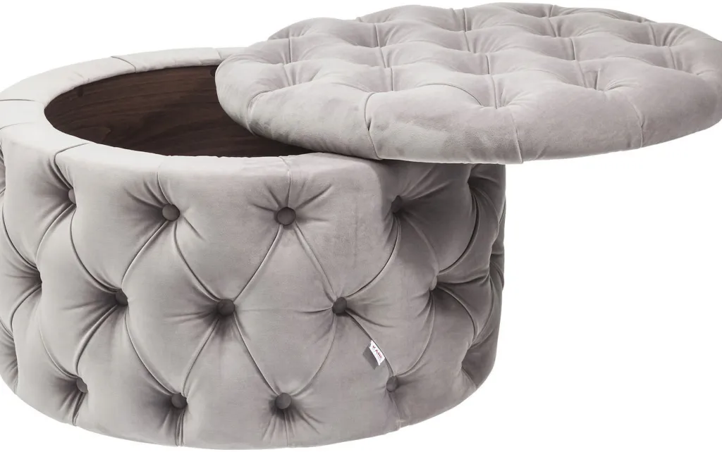 desire_round_velvet_jakkara_rahi_hopea_1.webp Rahit Ja Jakkarat>KARE Design Desire Round Velvet Jakkara, Rahi, Hopea