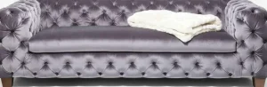Sohvat>KARE Design Desire Sohva 3-istuttava, Hopeanharmaa