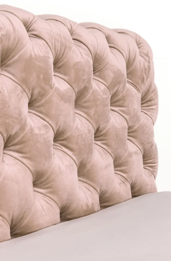 Sängyt>KARE Design Desire Velvet Ecru Sänky, Samettia 180x200cm