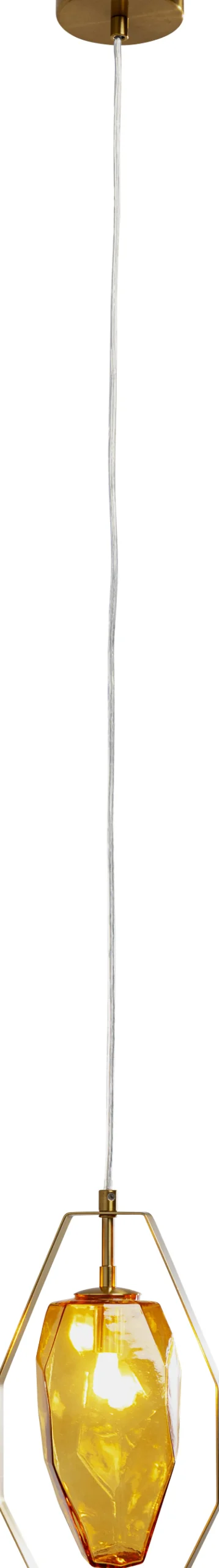 Riippuvalaisimet>KARE Design Diamond Fever Dining Riippuvalaisin Messinki 17cm