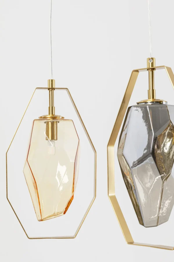 Riippuvalaisimet>KARE Design Diamond Fever Dining Riippuvalaisin Messinki 110cm
