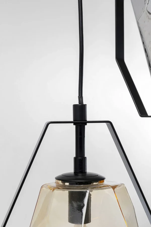 Riippuvalaisimet>KARE Design Diamond Fever Spiral Riippuvalaisin Musta Ø42cm