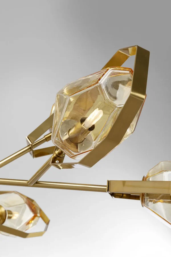 Riippuvalaisimet>KARE Design Diamond Fever Ufo Riippuvalaisin Messinki Ø106cm
