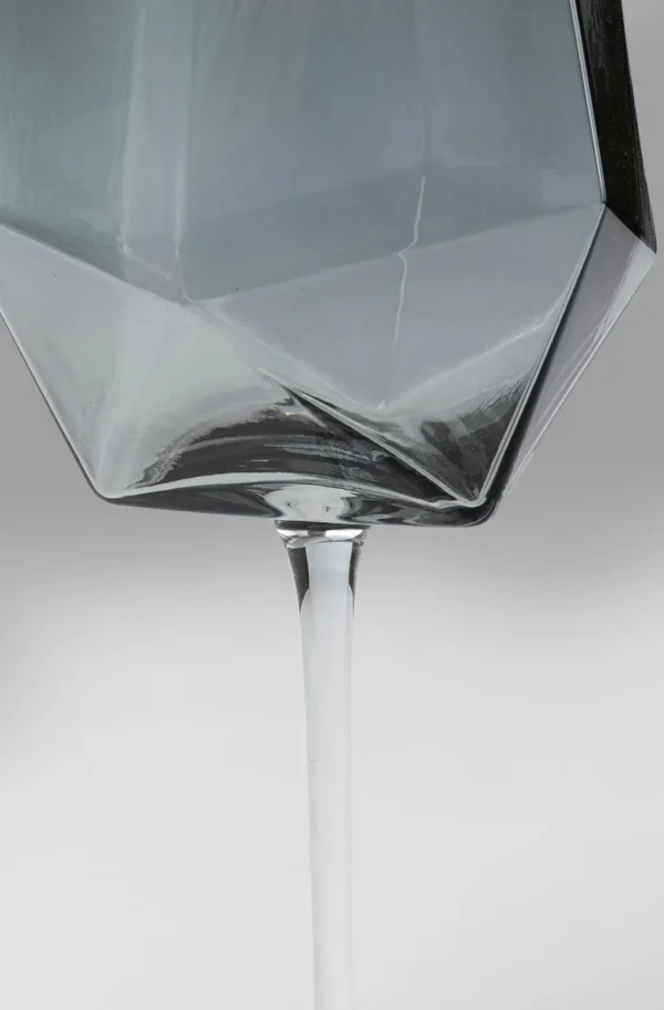 Viinilasit | Lasit>KARE Design Diamond Smoke Viinilasi