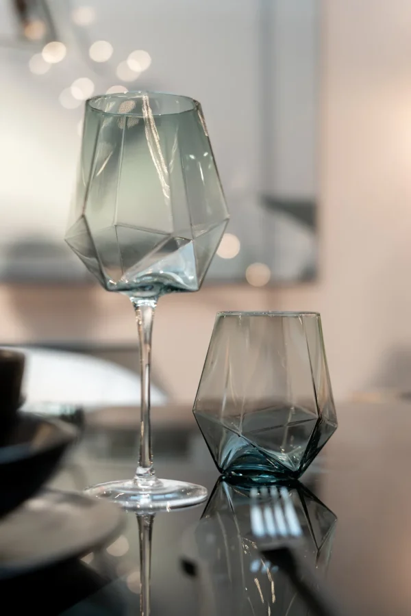 Viinilasit | Lasit>KARE Design Diamond Smoke Viinilasi