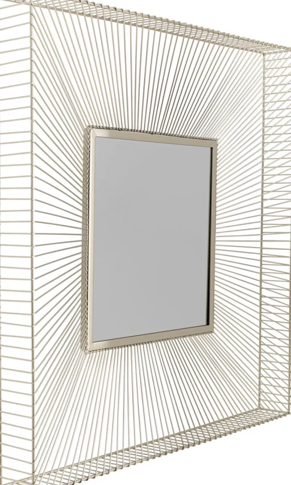 Peilit>KARE Design Dimension Gold Seinäpeili, Samppanja 91x91cm