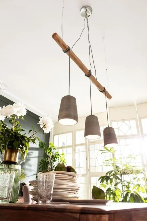 Riippuvalaisimet>KARE Design Dining Concrete Tre Riippuvalaisin 120cm