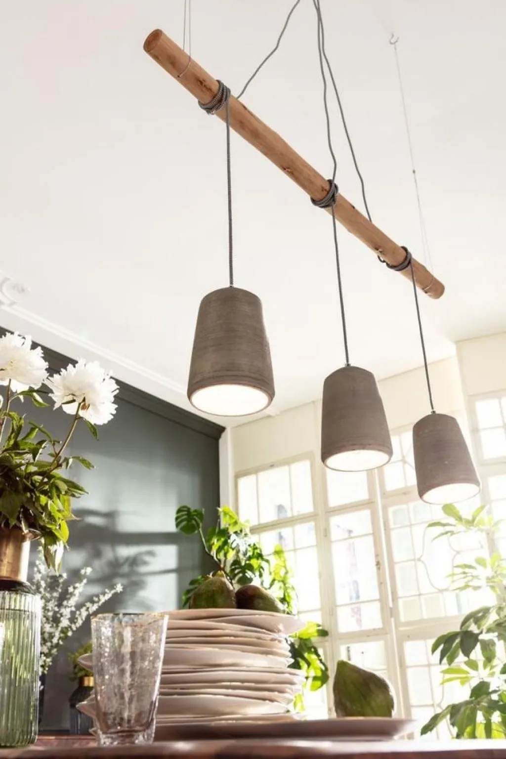 dining_concrete_tre_riippuvalaisin_cm_11.webp Riippuvalaisimet>KARE Design Dining Concrete Tre Riippuvalaisin 120cm