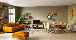 Sohvat | Olohuone>KARE Design Discovery Sohva 3-istuttava, Amber 322cm