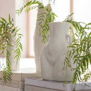 Maljakot>KARE Design Donna Maljakko Valkoinen 22cm