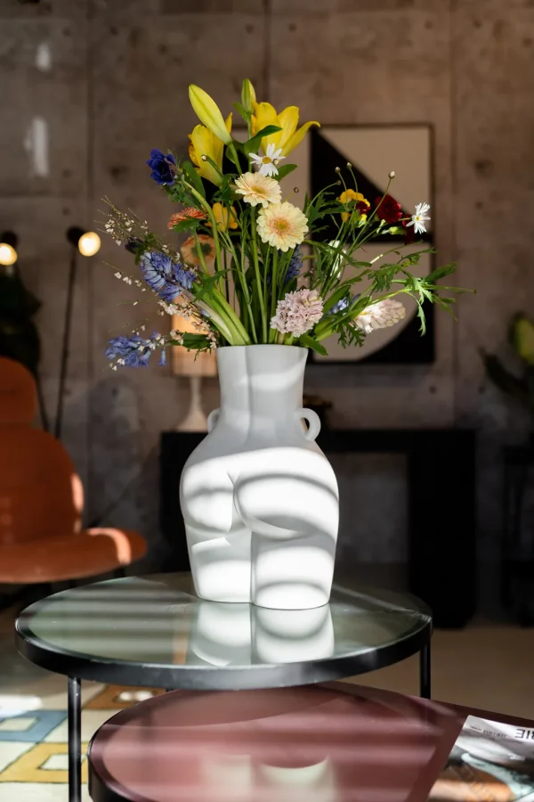 Olohuone>KARE Design Donna Maljakko, Valkoinen 40cm