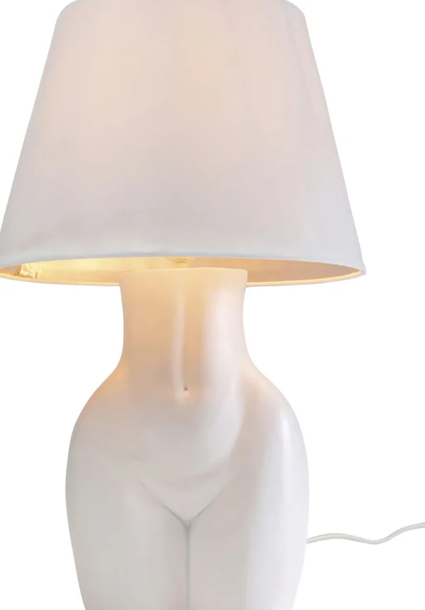 Pöytävalaisimet>KARE Design Donna Pöytävalaisin Valkoinen 48 Cm