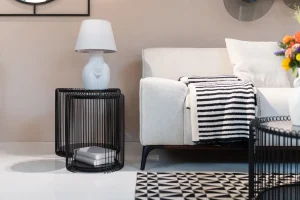 Pöytävalaisimet>KARE Design Donna Pöytävalaisin Valkoinen 48 Cm