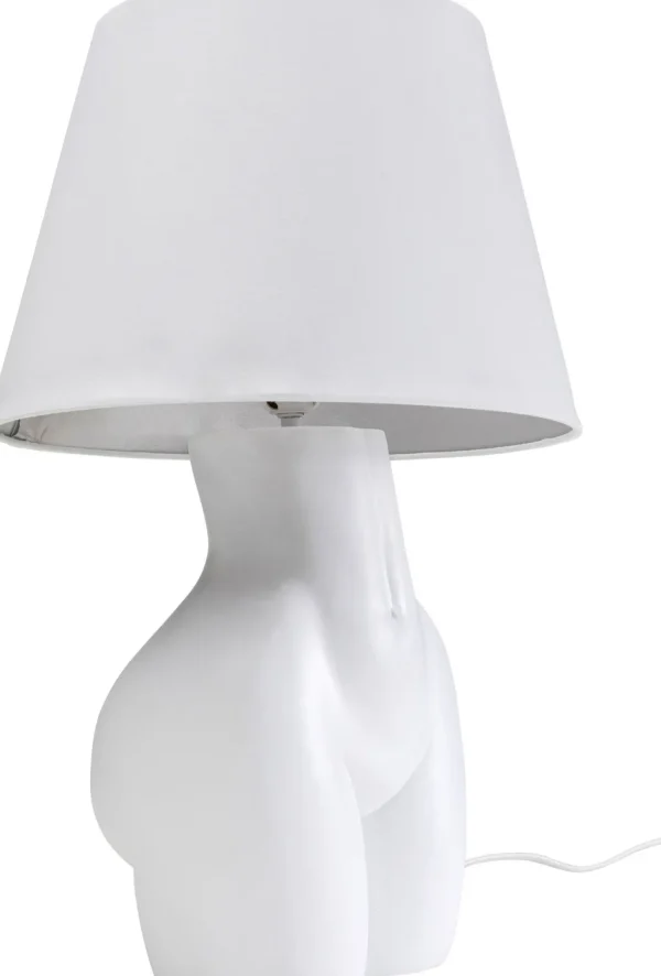 Pöytävalaisimet>KARE Design Donna Pöytävalaisin Valkoinen 48 Cm