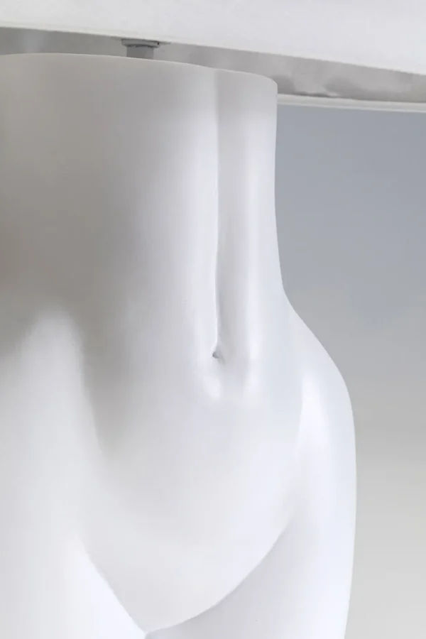 Pöytävalaisimet>KARE Design Donna Pöytävalaisin Valkoinen 48 Cm
