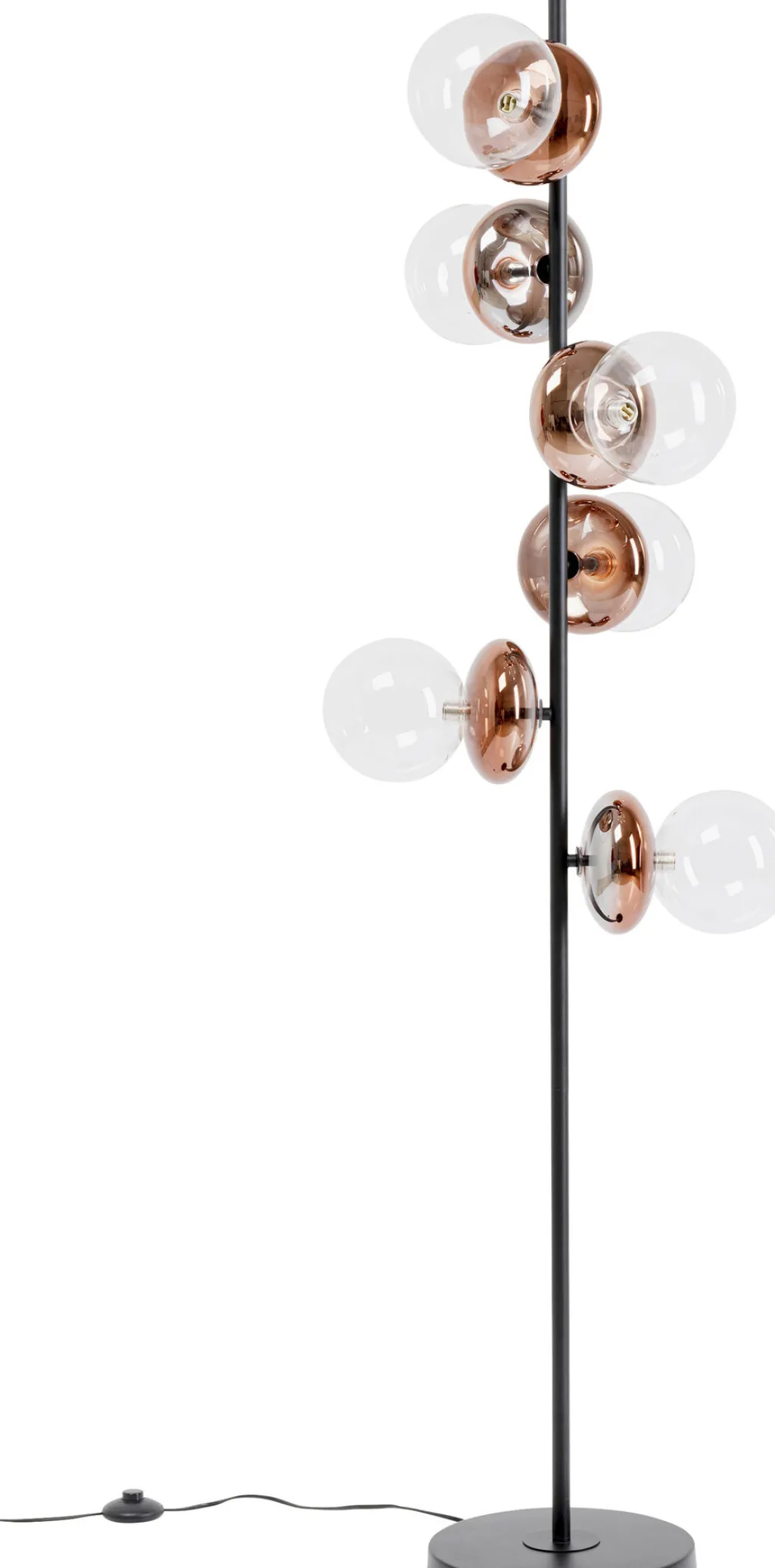 double_bubble_lattiavalaisin_kupari_cm_1.webp Lattiavalaisimet | Olohuone>KARE Design Double Bubble Lattiavalaisin Kupari 165cm