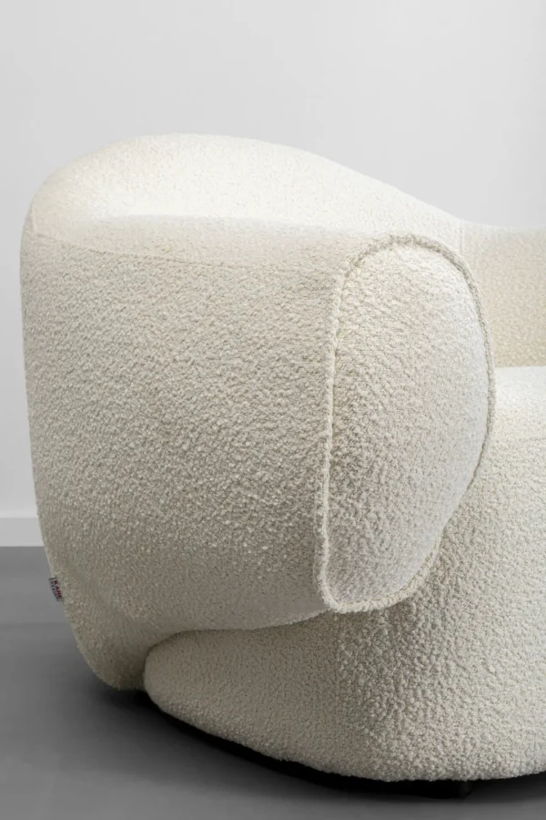 Olohuone | Nojatuolit>KARE Design Dreamy Boucle Nojatuoli Kermanvärinen