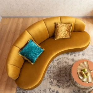 Sohvat>KARE Design Dschinn Sohva 3-istuttava, Amber 233cm