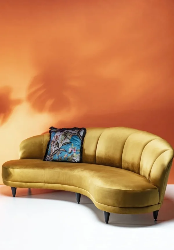 Sohvat>KARE Design Dschinn Sohva 3-istuttava, Amber 233cm