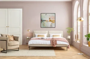 Taulut | Olohuone>KARE Design Dust Gold Kehystetty Taulu 120x120cm