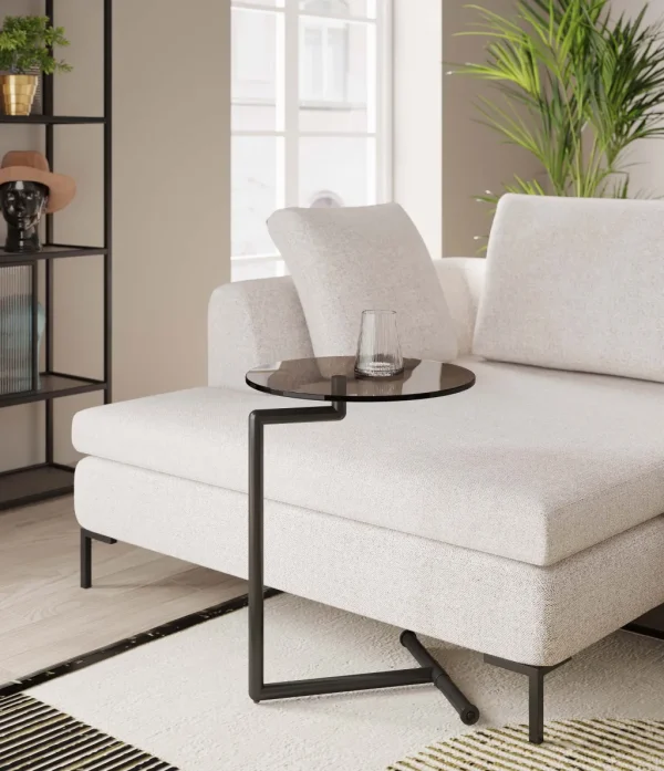 Sohvapöydät | Olohuone>KARE Design Easy Living Sivupöytä, Musta Ø46cm