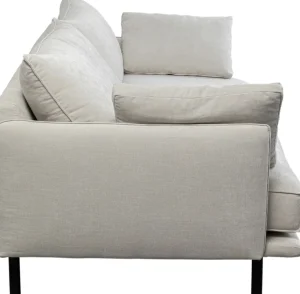 Sohvat | Olohuone>KARE Design Edna 3-istuttava Sohva, Kermanvärinen 245cm