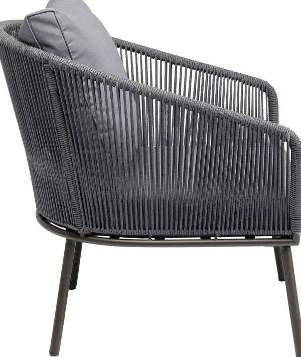 Olohuone | Nojatuolit>KARE Design Elba Nojatuoli, Harmaa, Ulkokaluste