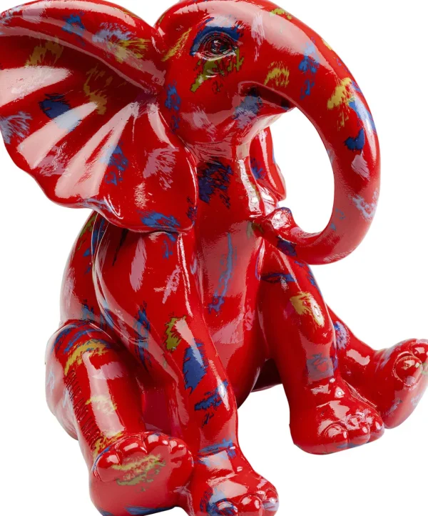 Koriste-Esineet>KARE Design Elephant Dots Elefantti Koriste-esine Punainen 18cm